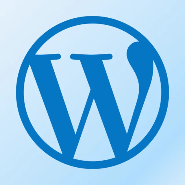 Logo WordPress : expertise développement WordPress Digitalcorner